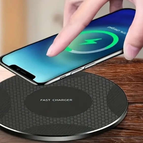 Y9 (Cell Phone)-(Wireless Charger)-(Black)-(For IPhone and Samsung Galaxy)-$20 - Picture 4 of 4